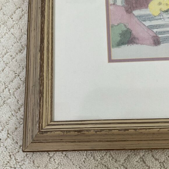 William Buffett - Signed-Tropical Scene-Framed - Picture 10 of 14